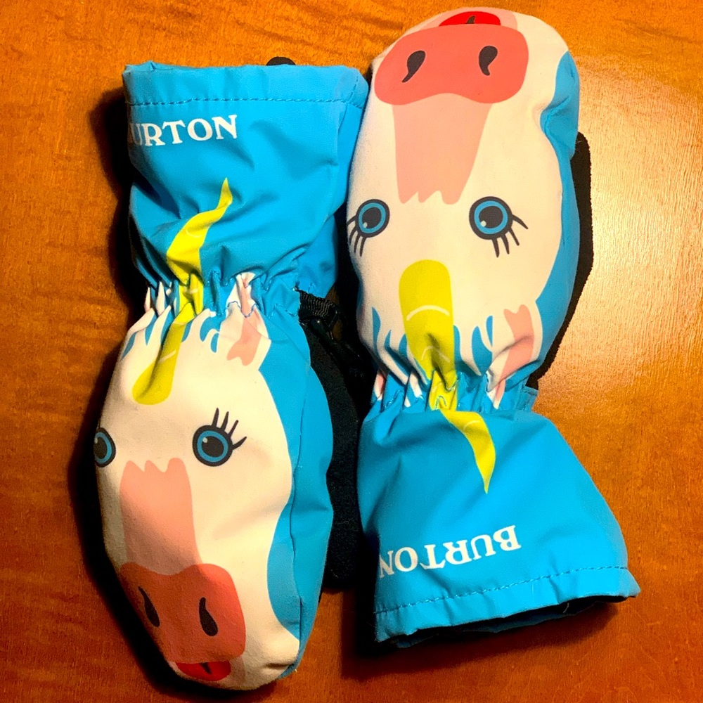 Children’s Burton Unicorn Ski Mittens